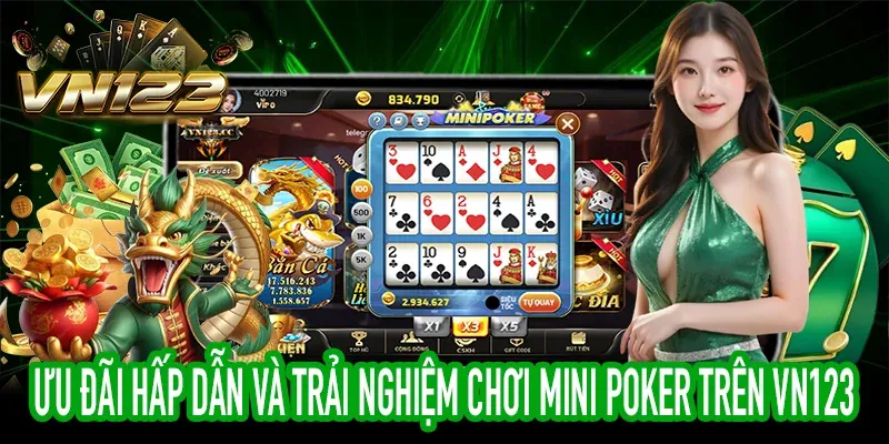 Màn hình slot game đầy màu sắc với biểu tượng jackpot